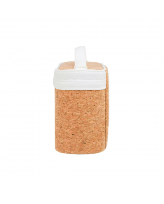 帆布軟木料化妝袋