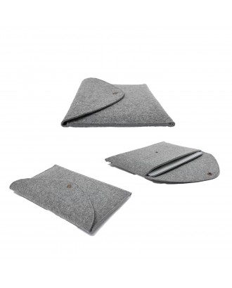 可定制羊毛氈質感手提電腦袋