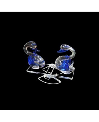 天鵝  水晶擺設