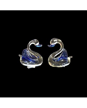 天鵝  水晶擺設