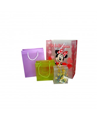 定制磨砂膠袋連手挽